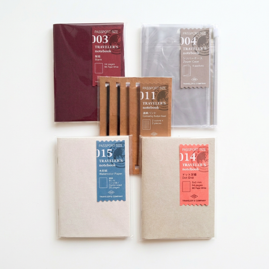 TRAVELER'S Notebook Refills - Passport Size