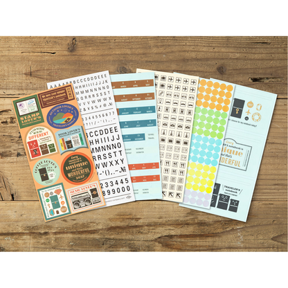 TRAVELER'S Notebook Customize Sticker Set for 2027 Diary