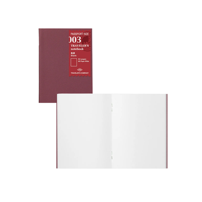 TRAVELER'S Notebook Refills - Passport Size