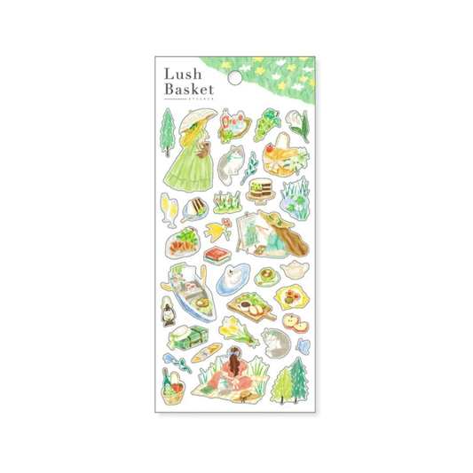 Mind Wave Seal Lush Basket Sticker Sheet
