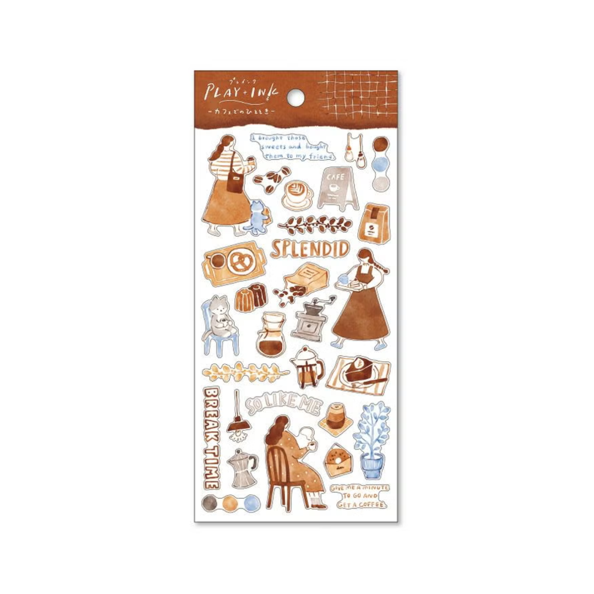 Mind Wave Seal Play + Ink Sticker Sheet