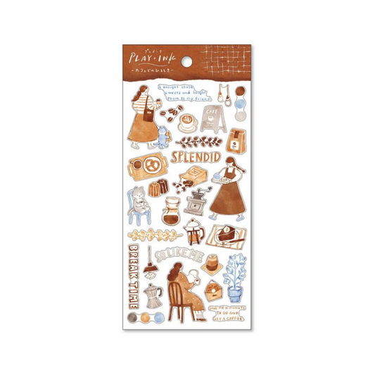 Mind Wave Seal Play + Ink Sticker Sheet