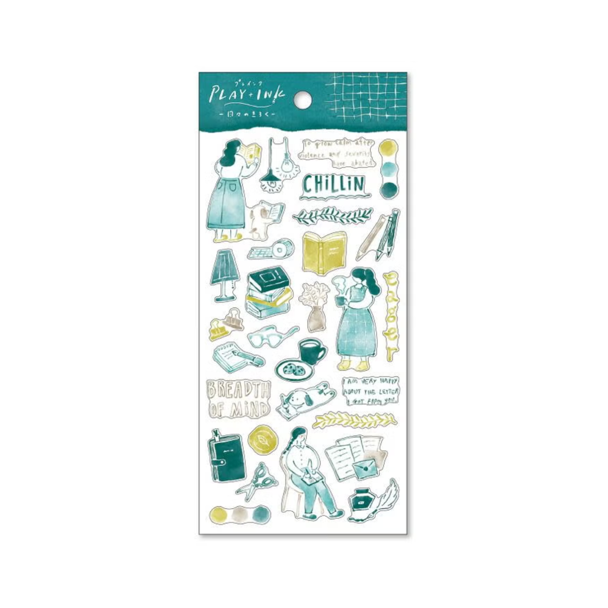 Mind Wave Seal Play + Ink Sticker Sheet