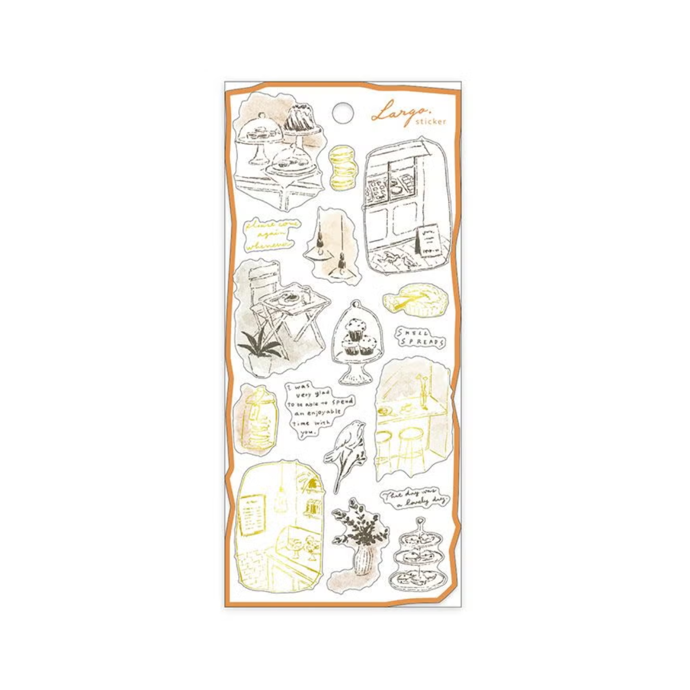 Mind Wave Seal Largo Sticker Sheet