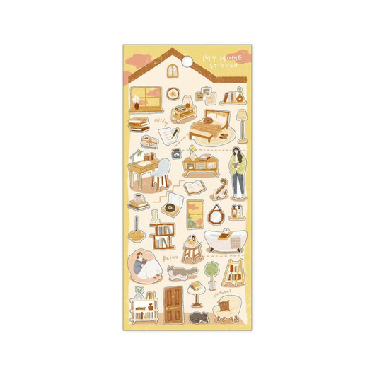 Mind Wave Seal My Home Sticker Sheet