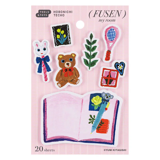 Hobonichi Yumi Kitagishi: Sticky Note Tabs - My Room