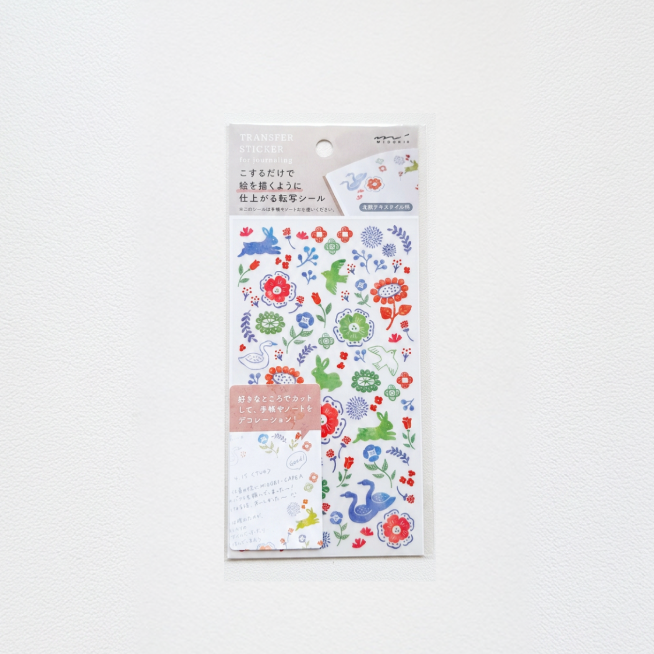 Midori Transfer Stickers